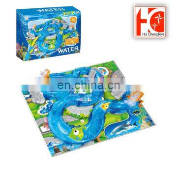 import wholesale eudcaitonal water fun Ocean Park track toy kids fishing rod from china