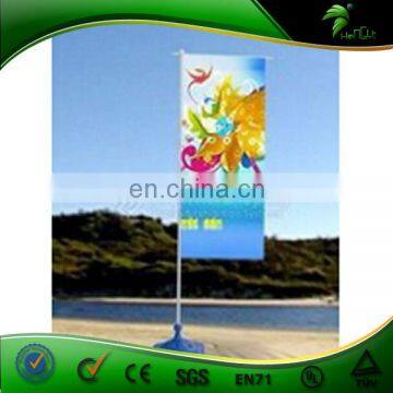 Outdoor Display Advertising Beach Flag Free Stand Flag Poles