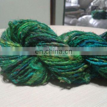 Recycled Sari Silk Yarn