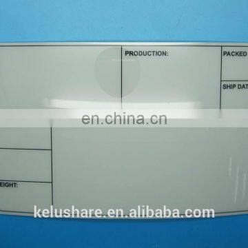 custom plastic board for packaging or sorting