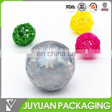 2015 tin manufacturer's special empty metal tin ball with laser printing