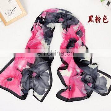 Guangzhou Factory Wholesale Cheap Chiffon Scarf photo-6