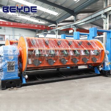 Frame Stranding machine for copper strand, aluminum strand, ACSR as well as twisting