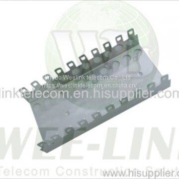 Stainless Steel Back Mount Frame for 1 Pair Krone Module