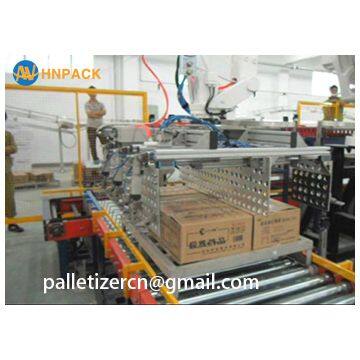 Hennopack fully automatic Box Robot Palletizer packing line