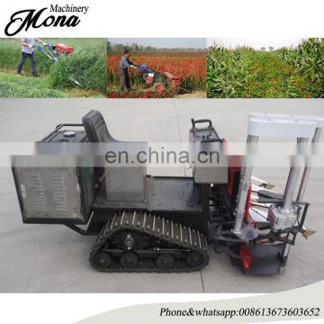 High performance industrial mini sorghum reaper/ sorghum harvestor/sorghum harvesting machine for sale