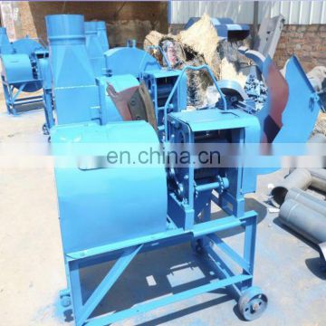 Electric motor drive straw smash  machine  For poultry farm