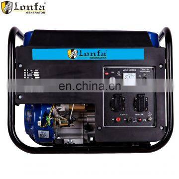 Loncin type portable 6.5HP 2.5KVA 2.5kw Gasoline/petrol Generator set