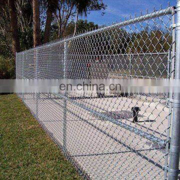 Factory price high quality hot galvanized chain link fence mesh