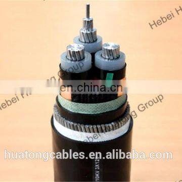 N2XSE(F)Y three cores Copper conductor xlpe insulated copper and tape screened 18/33kv power cable