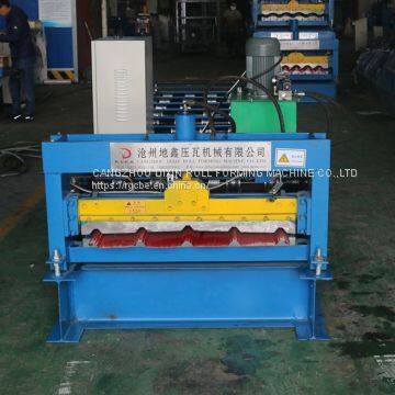 840mm Steel Panel Machine Metal Roofing Cold Roll Forming Machine photo-3