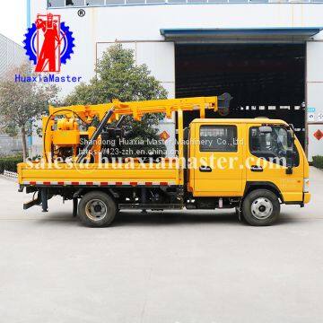 XYC-200 Tricycle Core Drill Rig 200 m Geological Exploration Drilling Rig Hydraulic Drill Tower Transportation is Convenient photo-5
