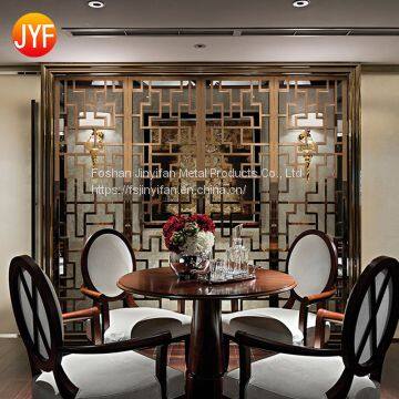 China Mamufactory Customized Modern Design Color Coated Stainless Steel Delicate Partition for Decoration photo-2