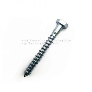 DIN571 M6 M12 Hex Head Wood Screw Fastener photo-5