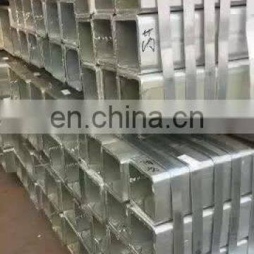 ERW Galvanized Hot Rolled Welded Black rectangular pipe