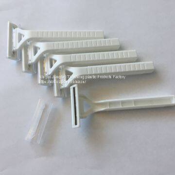 TS-C219 Eco Friendly Safety Wheat Straw Lady Men Hotel Travel Shaver Disposable Razor