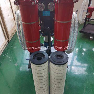 Portable Lyc-B Filtration Cart High Precision Oil Filter Purifier Cart Unit photo-2