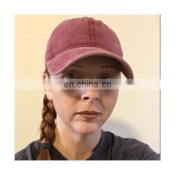 Pure Color Factory Direct Sale Customizable Material Baseball Cap Hat