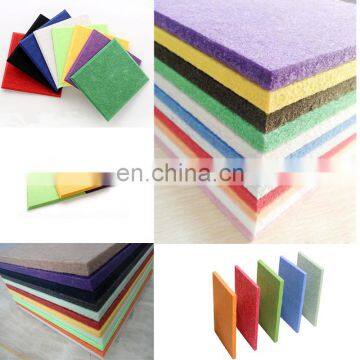 Eco friendly  PET Wholesale factory felt 100% polyester fibre acoustic panel