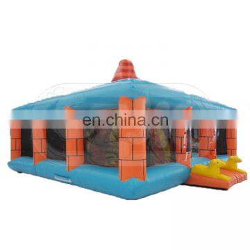 Rock Climbing Wall Jumper Bouncer Inflatable Jumping Bouncy Castle Bounce House