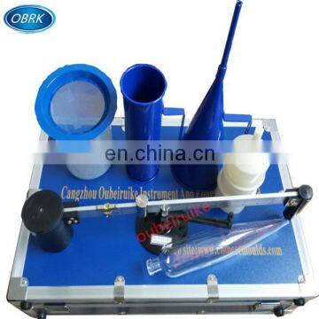 Mud Balance,Marsh Funnel Viscometer,Sand Content Kit Cement Hydrometer Mud Three-pc Suit equipment for soil testing