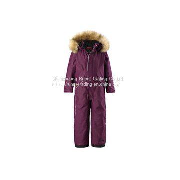 Girls’Snowsuit Girls One Piece Snowsuit Polyester Women Ski Jacket Women’s Functional Long Jacket