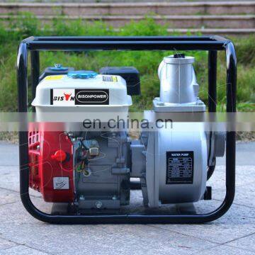 BISON Chinese Wp30X Water Pump Gasoline Engine 3 Inch Portable Farm Irrigation Water Pump photo-2