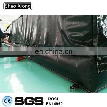 Inflatable Wedge Ramp Platform Bmx Skateboard Skate Jump Launch Bike Scooter Trick Park Kids Inflatable Air Ramp Landing photo-3