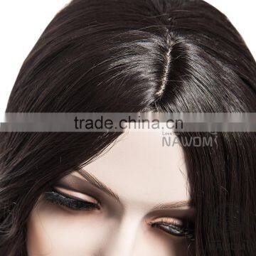 Female Black Long Curly Hair Wigs photo-5