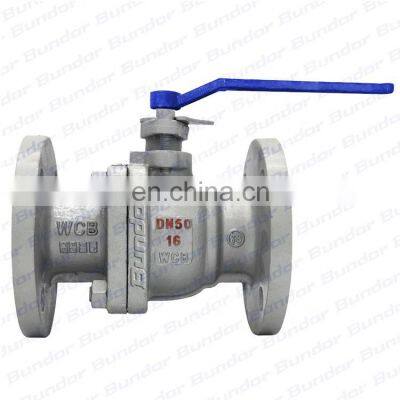 Bundor PN16/25/40/63 WCB4 Inch Wog Ball Valve Flanged DN25-DN250 Ball Valve photo-3