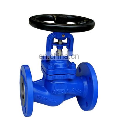 Bundor WJ41H DN50 flange Globe Valve pneumatic Bellows Globe Valve