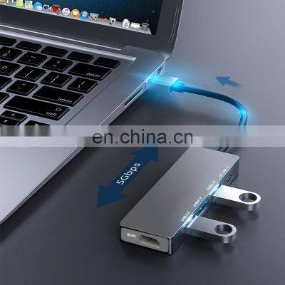 Shenzhen Usb Hub 3.0 With 2020 New For Laptop Computer Multifunction Wholesale Charging Phone Dock Station For Laptop Usb C Hub