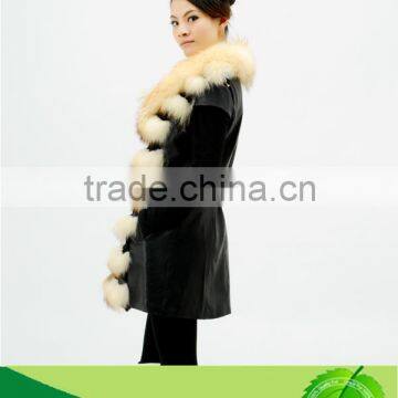 Lady's High Quality Leather Clothing