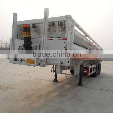 YK high safety factor CNG 8 tubes cng trailer truck