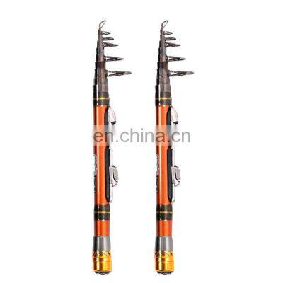 Carbon Fiber Fishing Rod Telescopic Fishing Rod Small Mini Sea Fishing Rod and Reel Set photo-3