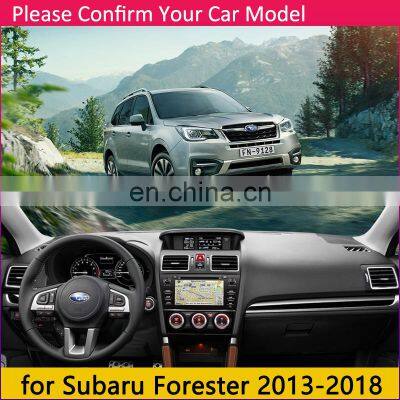 for Subaru Forester 2013~2018 Anti-Slip Mat Dashboard Cover Carpet Sunshade Dashmat Accessories SG SH SJ SK 2014 2015 2016 2017