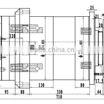 TAC350 cnc lathe machine spindle for sale
