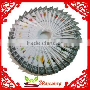 art paper many kinds of products folded card