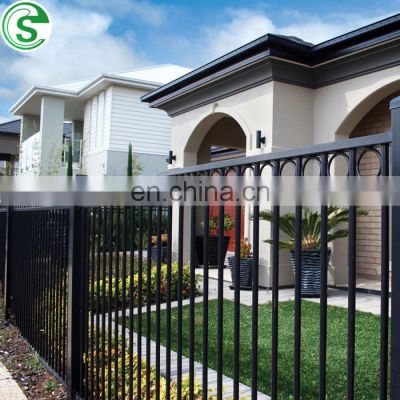 Export to usa Assembled fence villa decorative steel fence supplier