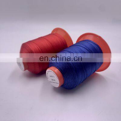 Нейлоновая клееная нить, синий цвет, имеются образцы photo-4