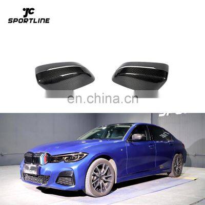 Dry Carbon Fiber G30 Car Side Mirror Caps for BMW G30 G31 G38 520i 530i 540i M Sport 18-20