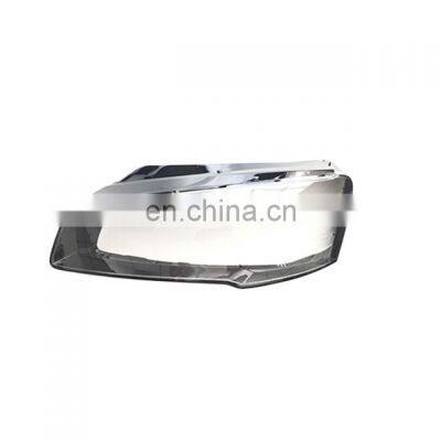 Auto spare parts headlight glass transparents plastic for AUDI A8 XENON low standard lens cover auto car parts 2016 years