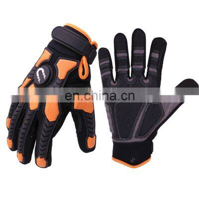 HANDLANDY durable  Heavy Duty Oilfield Oil and Gas industrial  Mechanics Impact hand gloves