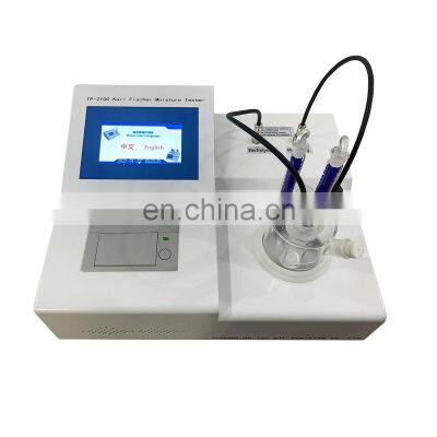 2021 Promotion Price TP-2100 Automatic Coulometric Analysis Water Content Tester