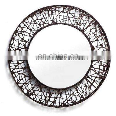 designer luxury metal wall Mirror