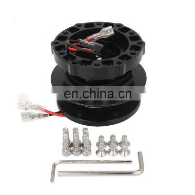 China Manufactory Factory Price Aluminum New Type Racing Sport Universal Steering Wheel Quick Release Hub