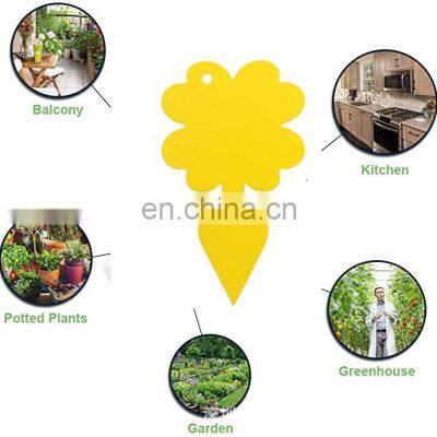 Amazon Hot Sell Fly Mosquito Insect Catcher Sticky Traps Fruit Fly Gnat Trap Yellow Strong Glue+paper+fly Bait All-season 1year