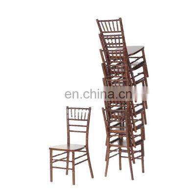 Metal hotel dining Tiffany Chiavari weeding chair for event banquet chair