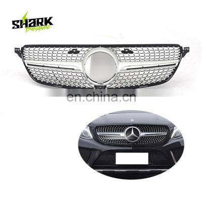 2015+ Auto Front Grille Electroplating For Mercedes Benz W166 Gle Gt Style