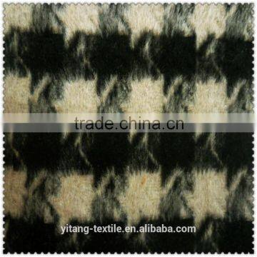 Poly wool fabric